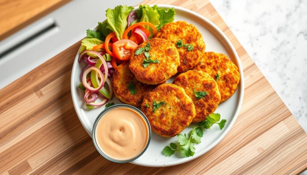 Crispy Air Fryer Chicken Patties