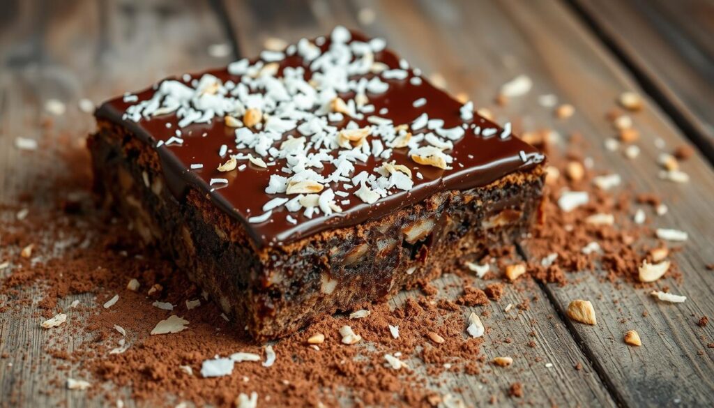 best chocolate coconut slice