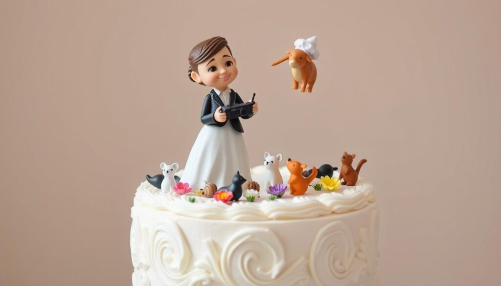 funny cake toppers