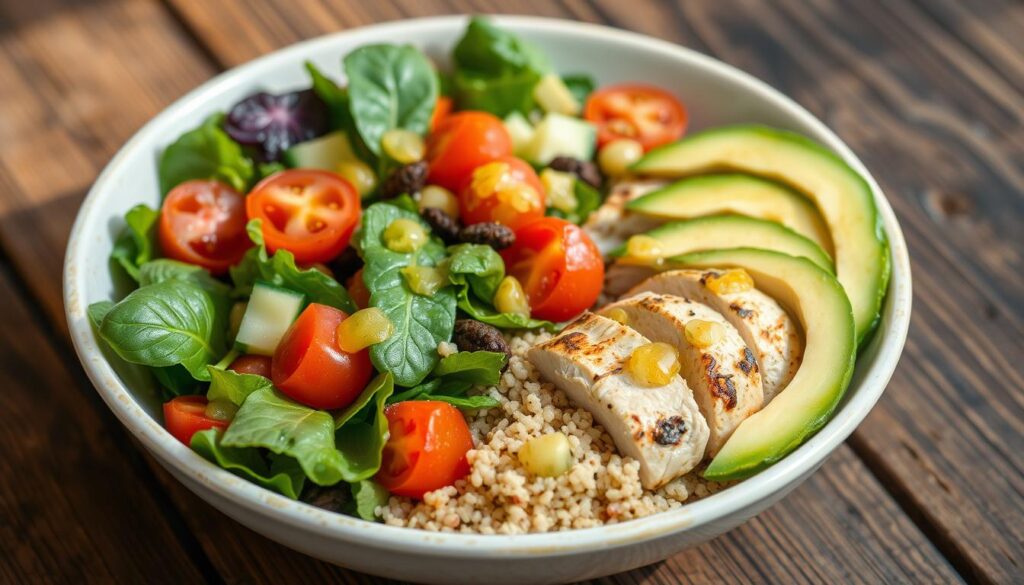 healthy lunch bowl